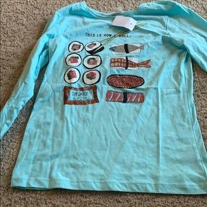 Long sleeve shirt girls 12